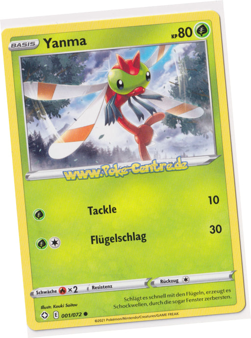 Yanma 001/072 Common - Glänzendes Schicksal Deutsch