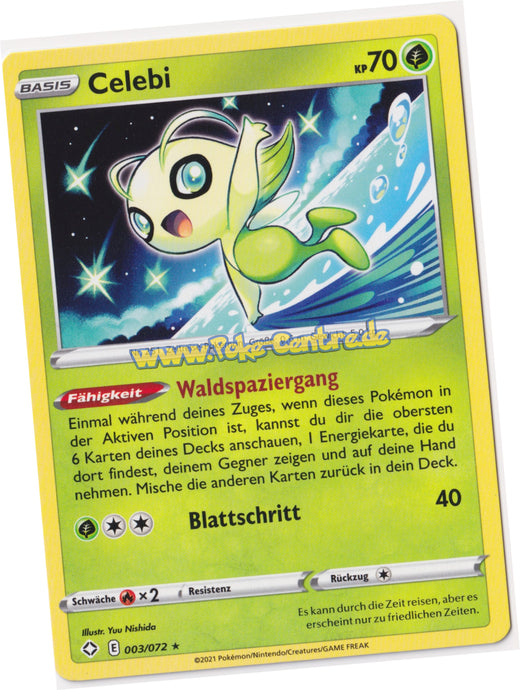 Celebi 003/072 Rare - Glänzendes Schicksal Deutsch