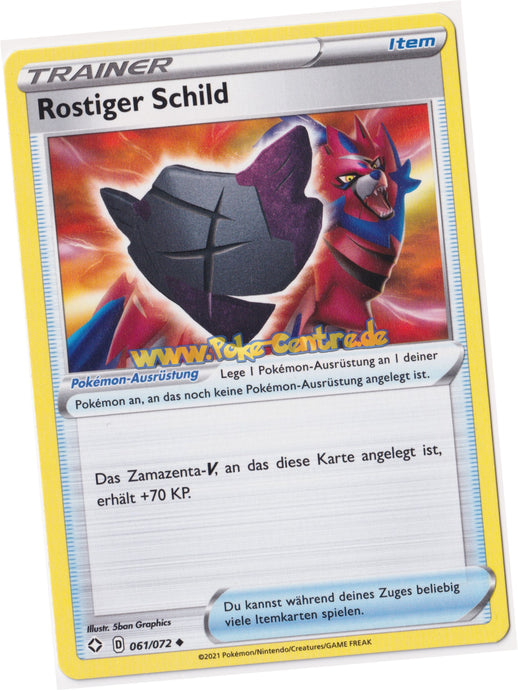 Rostiger Schild 061/072 Uncommon - Glänzendes Schicksal Deutsch