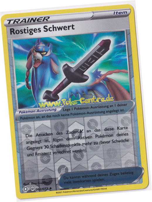 Rostiges Schwert 062/072 Uncommon Reverse Holo - Glänzendes Schicksal Deutsch