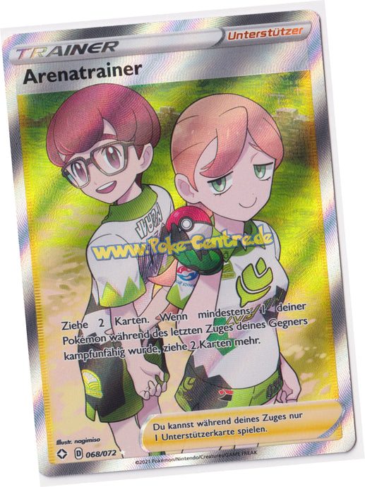 Arenatrainer 068/072 Ultra Rare - Glänzendes Schicksal Deutsch