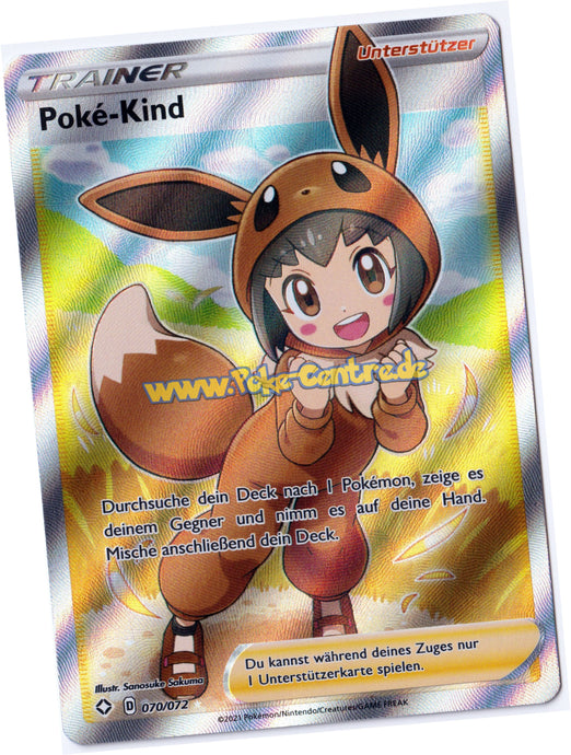 Poké-Kind 070/072 Ultra Rare - Glänzendes Schicksal Deutsch