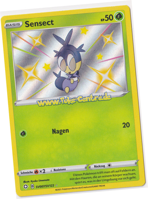 Sensect SV007/SV122 Rare Shiny Holo - Glänzendes Schicksal Deutsch