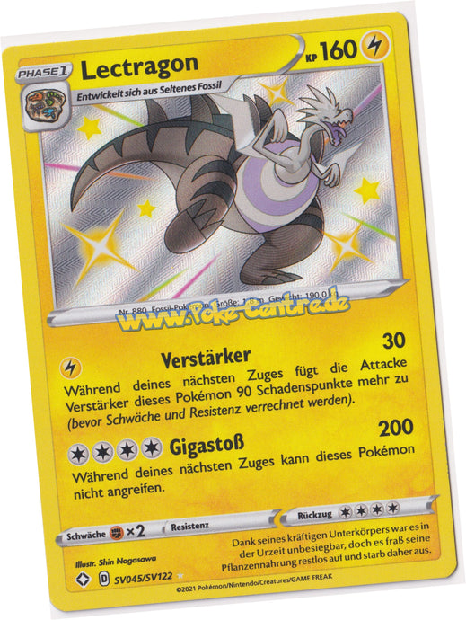 Lectragon SV045/SV122 Rare Shiny Holo - Glänzendes Schicksal Deutsch