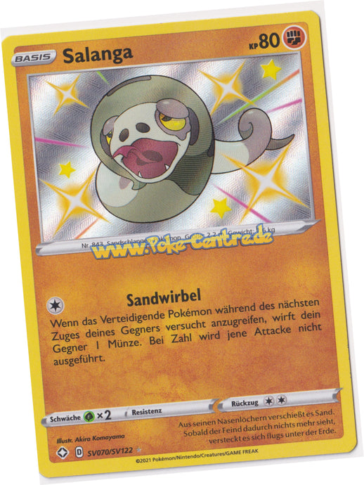 Salanga SV070/SV122 Rare Shiny Holo - Glänzendes Schicksal Deutsch