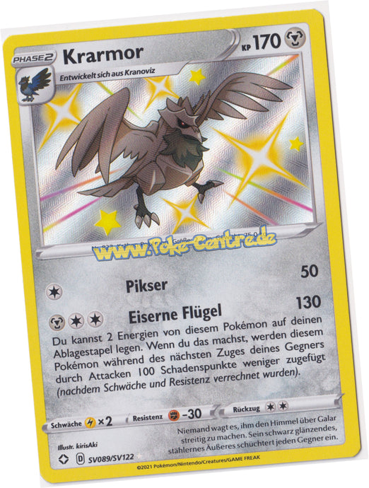 Krarmor SV089/SV122 Rare Shiny Holo - Glänzendes Schicksal Deutsch