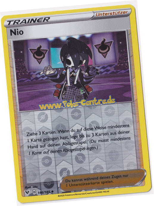 Nio 146/185 Uncommon Reverse Holo - Farbenschock Deutsch