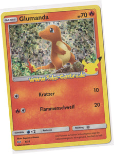 Glumanda 9/25 Holo - Mc Donald´s Promo Deutsch