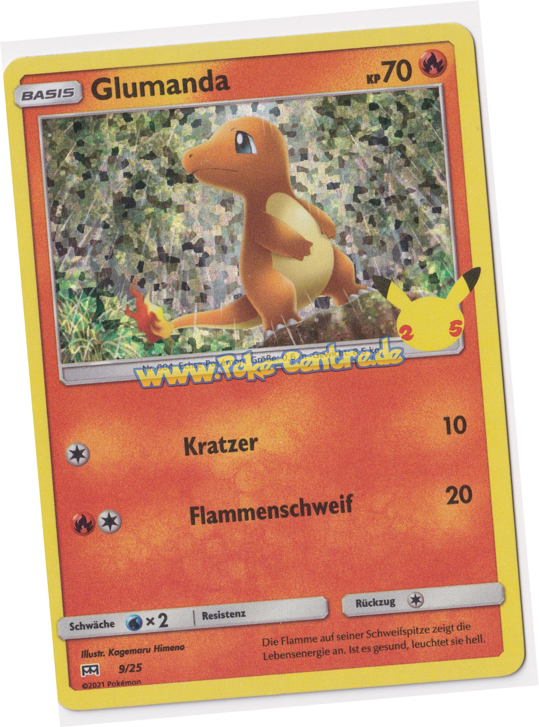 Glumanda 9/25 Holo - Mc Donald´s Promo Deutsch