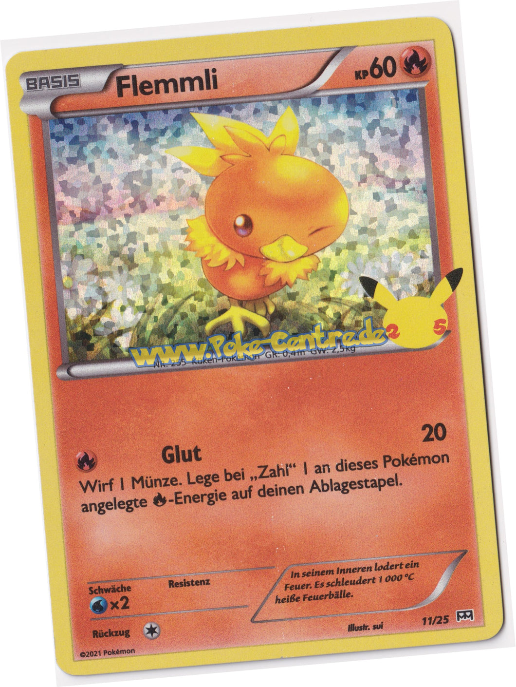 Flemmli 11/25 Holo - Mc Donald´s Promo Deutsch