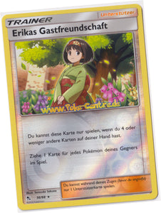 Erikas Gastfreundschaft 56/68 Rare Reverse Holo - Verborgenes Schicksal Deutsch
