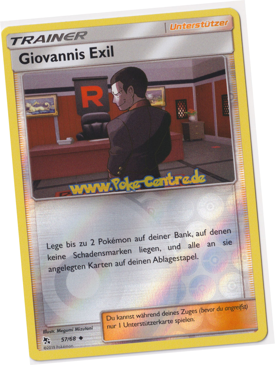 Giovannis Exil 57/68 Uncommon Reverse Holo - Verborgenes Schicksal Deutsch
