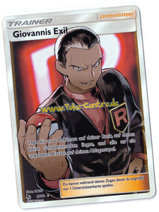 Giovannis Exil 67/68 Ultra Rare - Verborgenes Schicksal Deutsch