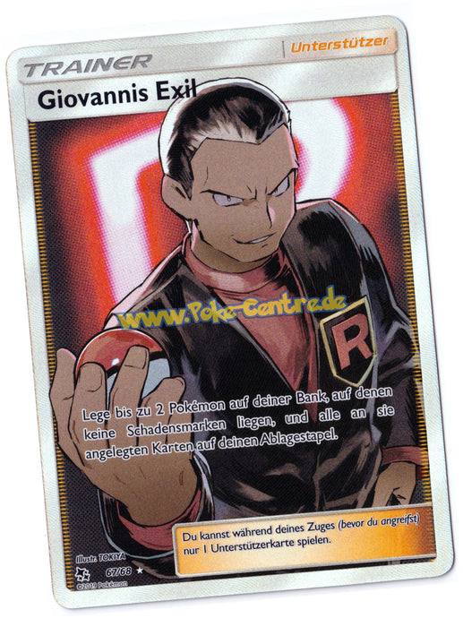 Giovannis Exil 67/68 Ultra Rare - Verborgenes Schicksal Deutsch