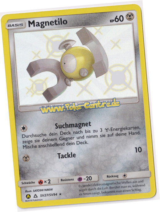 Magnetilo SV27/SV94 Rare Shiny Holo - Verborgenes Schicksal Deutsch