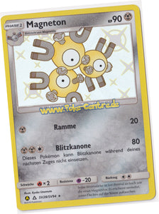Magneton SV28/SV94 Rare Shiny Holo - Verborgenes Schicksal Deutsch
