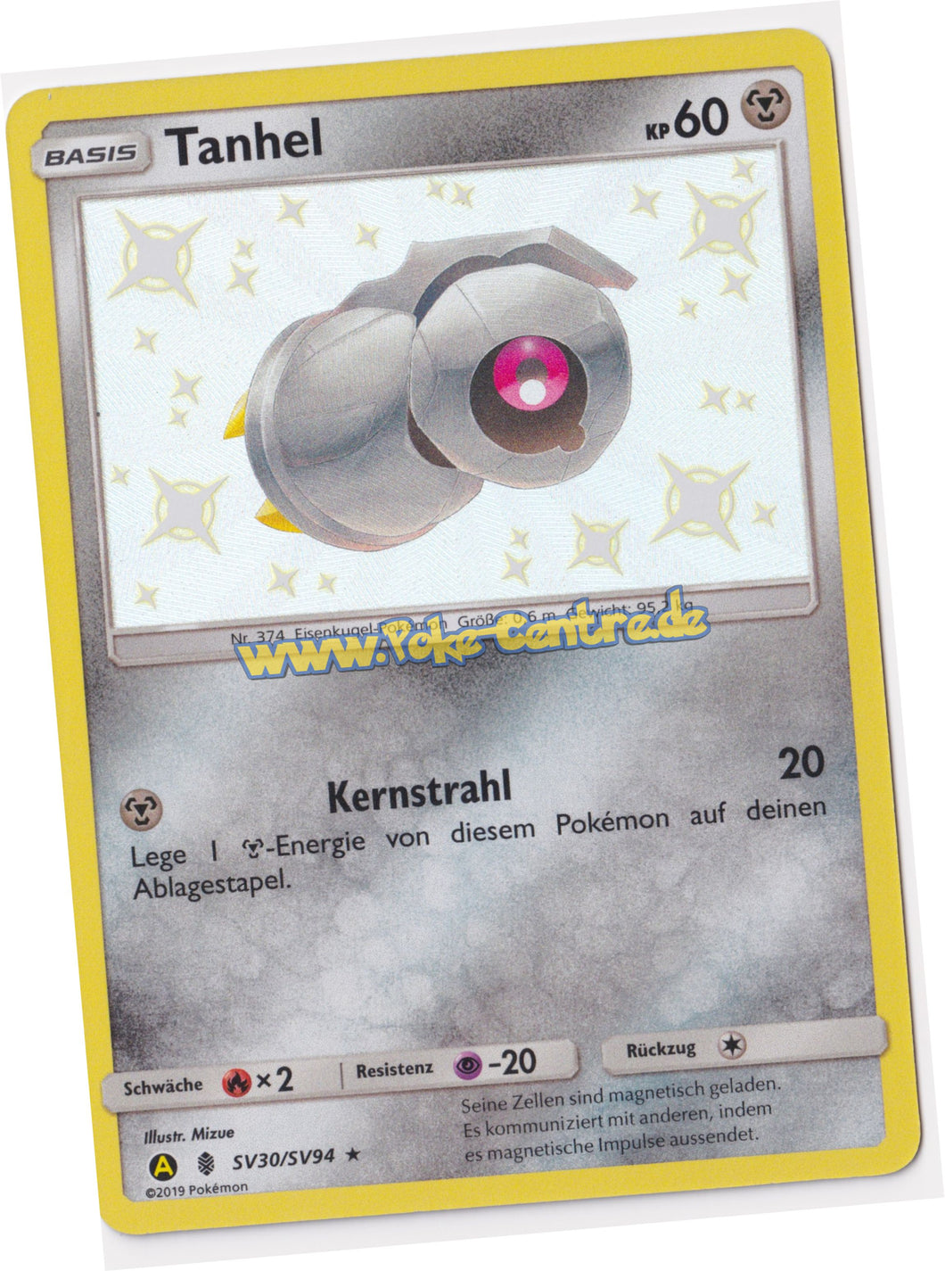 Tanhel SV30/SV94 Rare Shiny Holo - Verborgenes Schicksal Deutsch