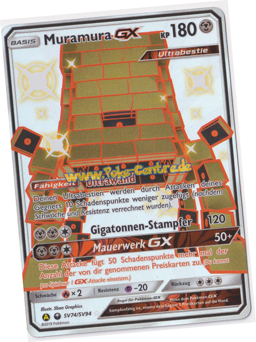 Muramura GX SV74/SV94 Shiny Ultra Rare - Verborgenes Schicksal Deutsch