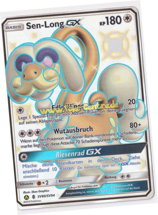 Sen-Long GX SV80/SV94 Shiny Ultra Rare - Verborgenes Schicksal Deutsch