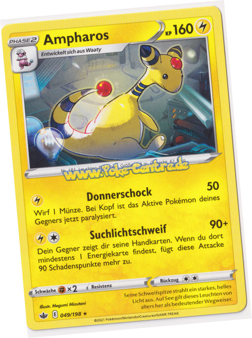 Ampharos 049/198 Rare - Schaurige Herrschaft Deutsch