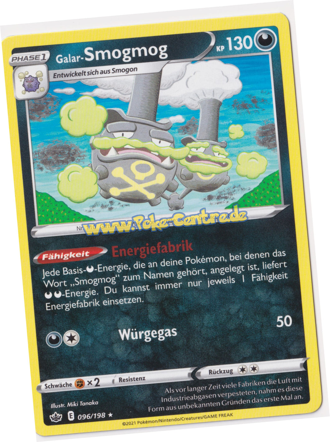 Galar-Smogmog 096/198 Rare - Schaurige Herrschaft Deutsch