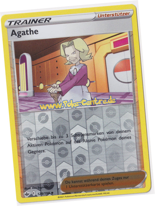 Agathe 129/198 Uncommon Reverse Holo - Schaurige Herrschaft Deutsch