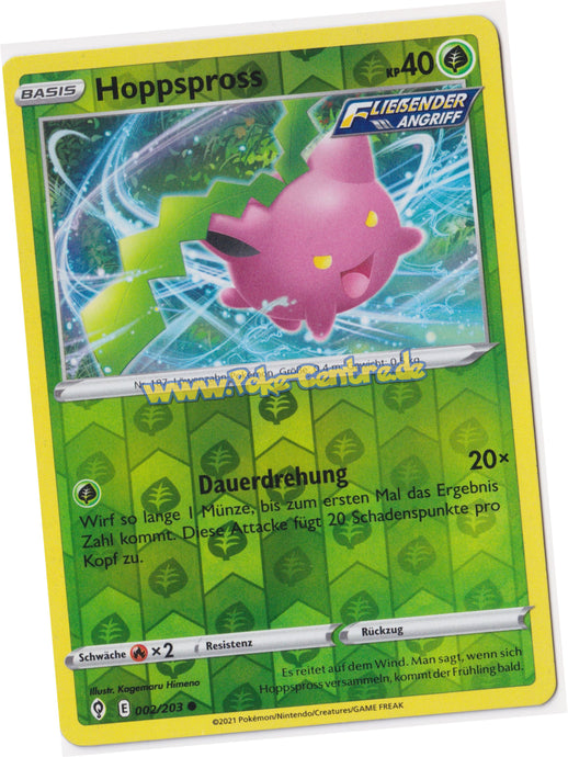 Hoppspross 002/203 Common Reverse Holo - Drachenwandel Deutsch
