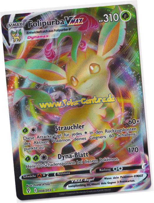 Folipurba VMAX 008/203 Ultra Rare - Drachenwandel Deutsch