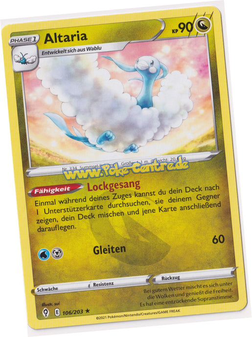 Altaria 106/203 Rare - Drachenwandel Deutsch