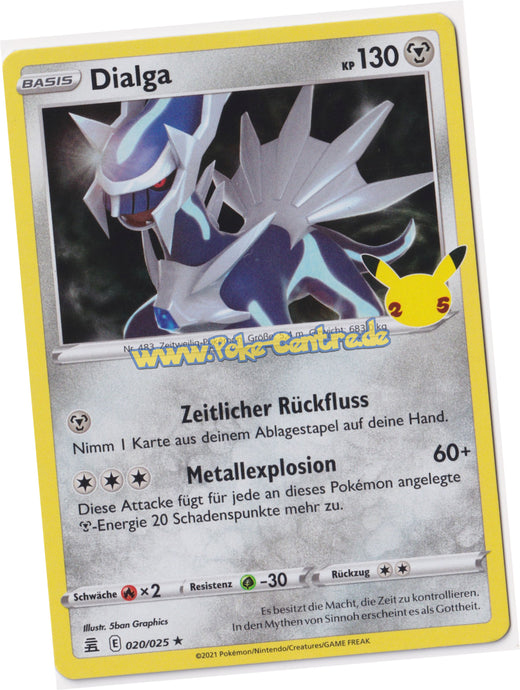 Dialga 020/025 Rare Holo - Celebrations Deutsch