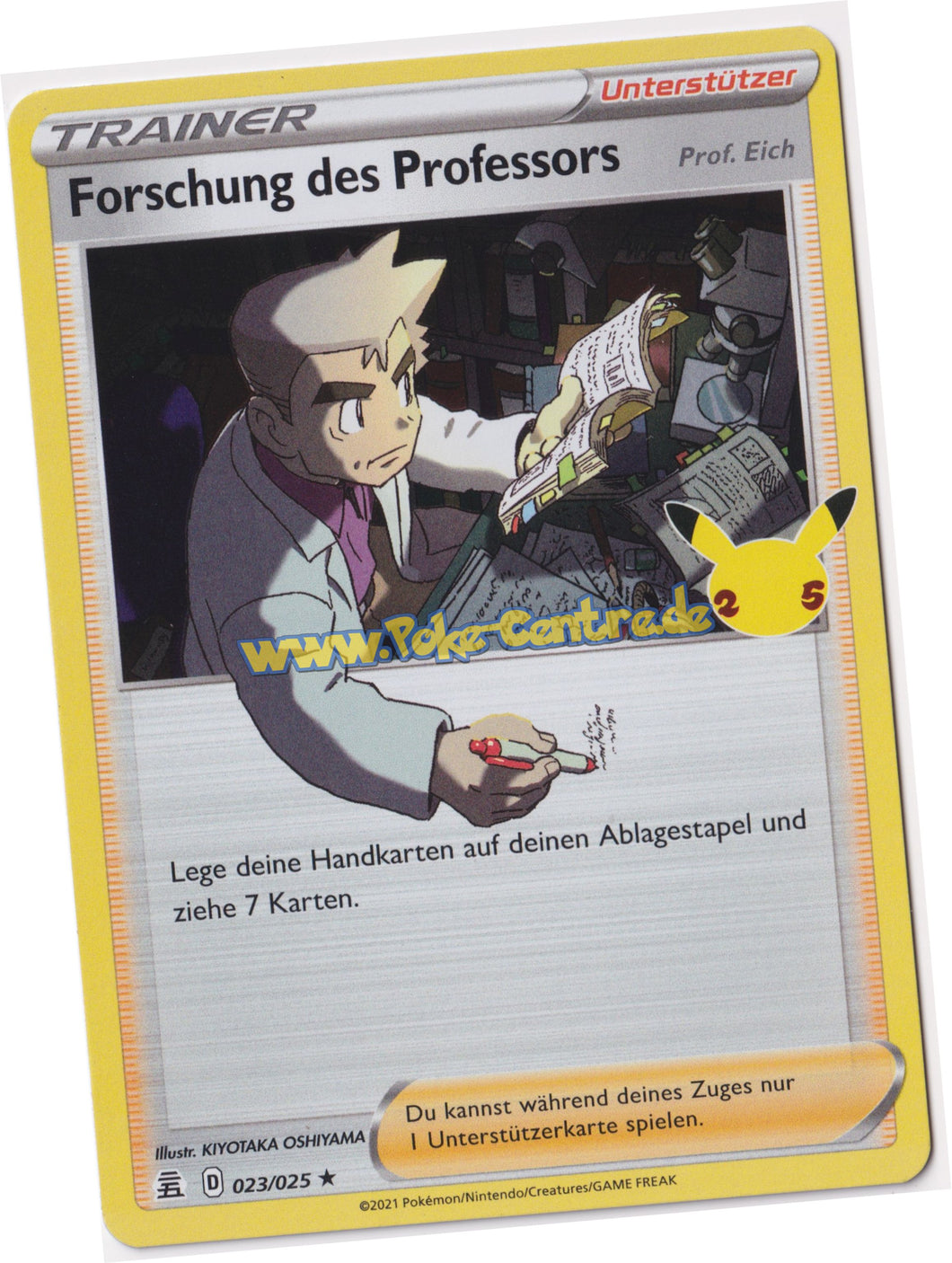 Forschung des Professors 023/025 Rare Holo - Celebrations Deutsch