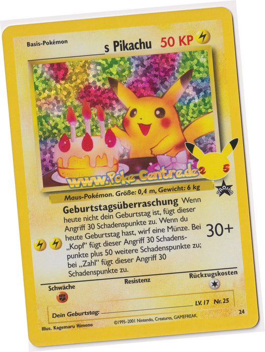 ______s Pikachu 24 Rare Holo - Celebrations Deutsch