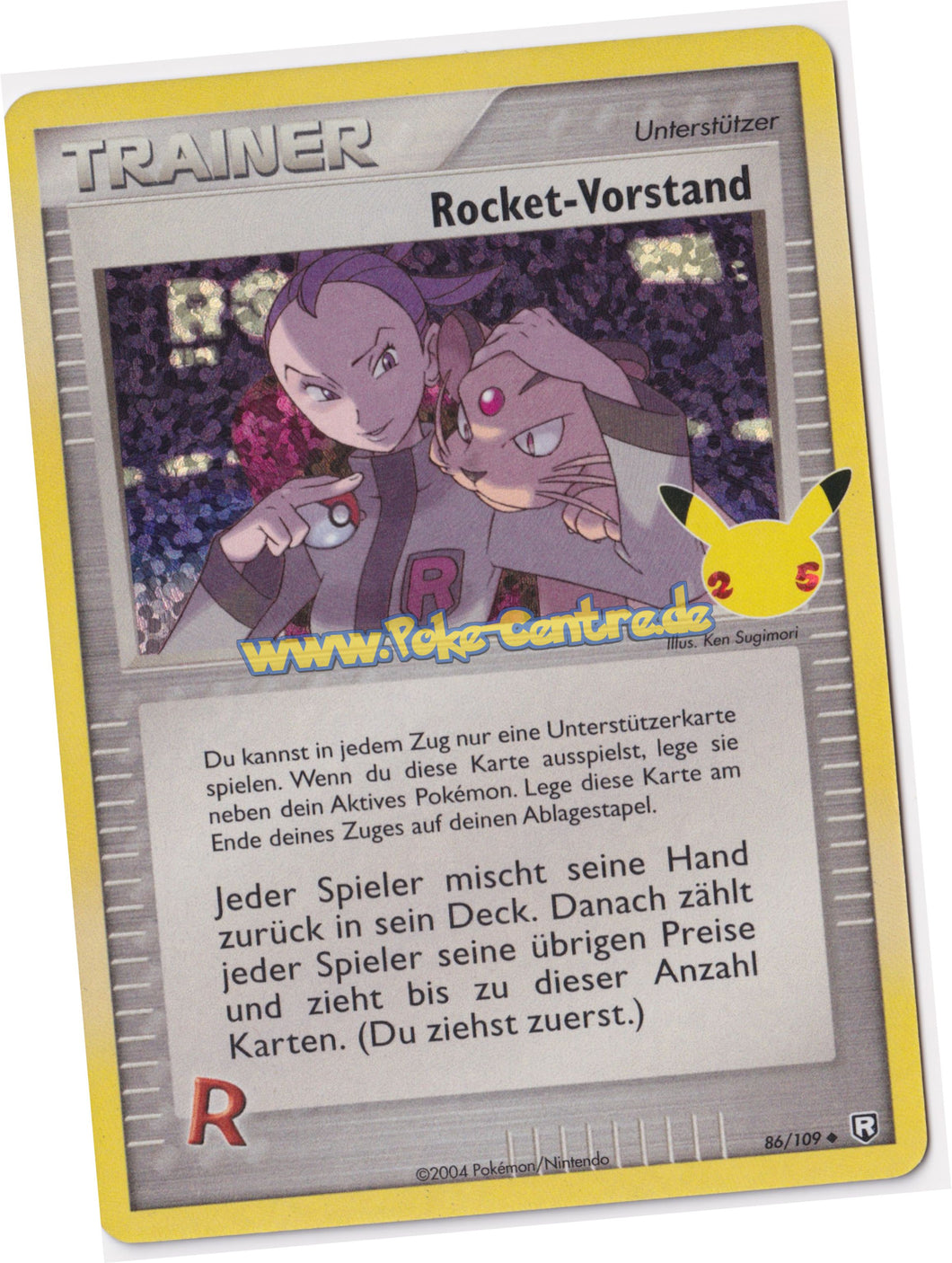 Rocket-Vorstand 86/109 Uncommon Holo - Celebrations Deutsch