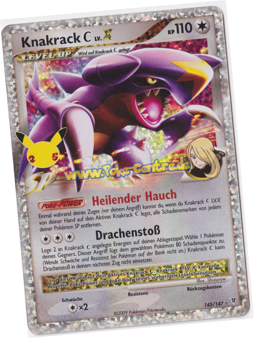 Knakrack C Lv.X 145/147 Holo - Celebrations Deutsch