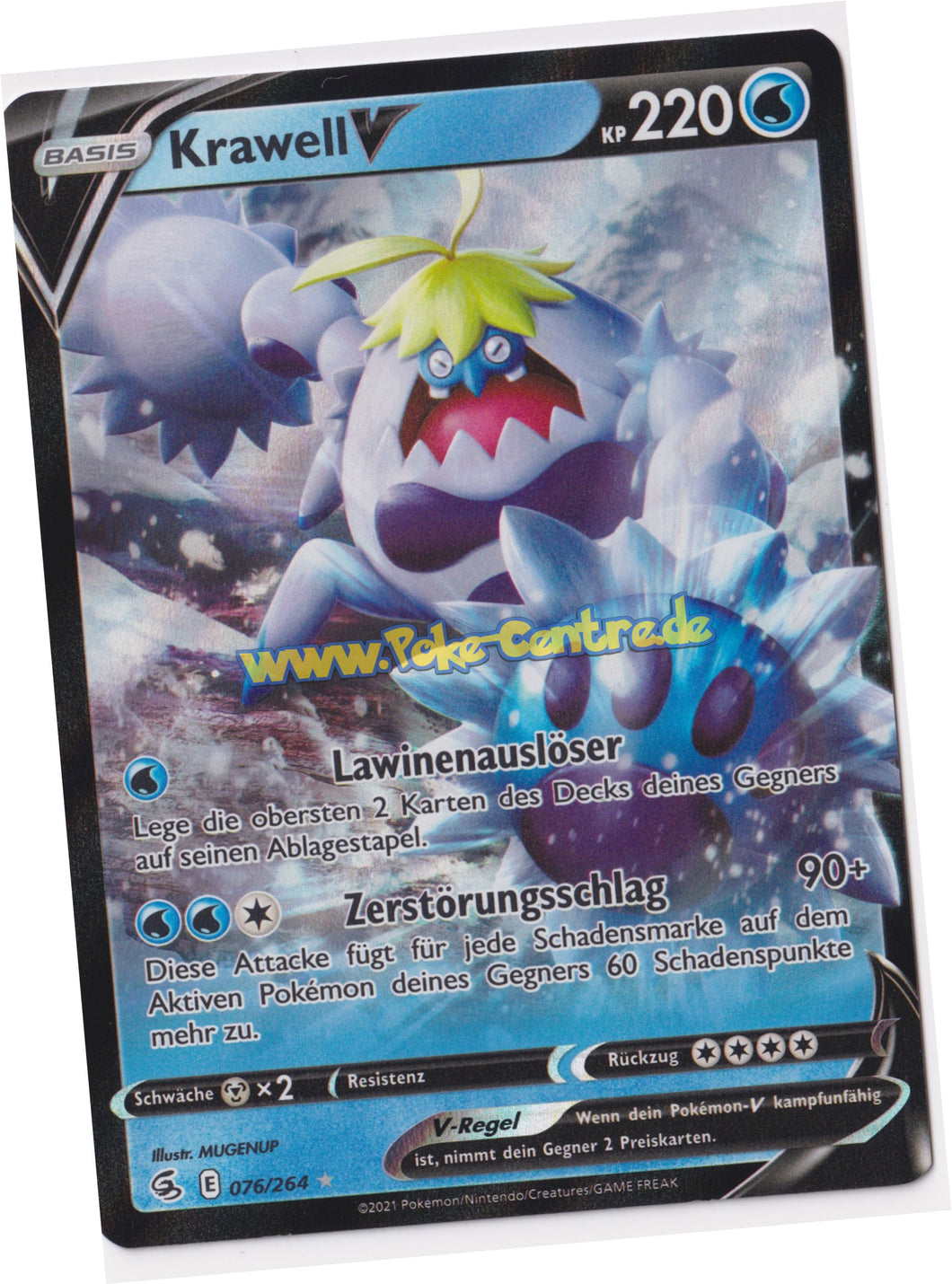 Krawell V 076/264 Fullart - Fusionsangriff Deutsch