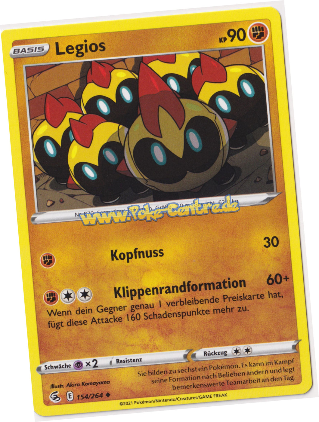 Legios 154/264 Uncommon - Fusionsangriff Deutsch