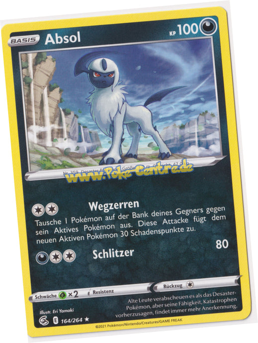 Absol 164/264 Rare - Fusionsangriff Deutsch