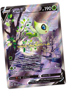 Celebi V 245/264 Ultra Rare Alternative Artwork - Fusionsangriff Deutsch