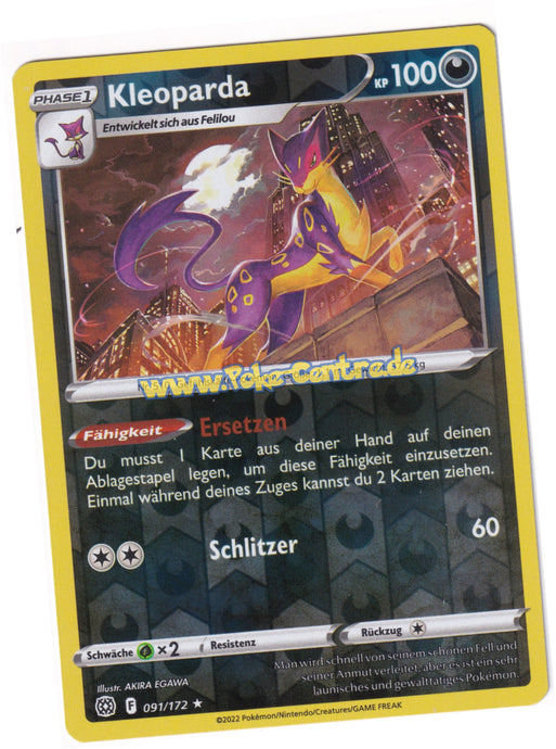 Kleoparda 091/172 Rare Reverse Holo