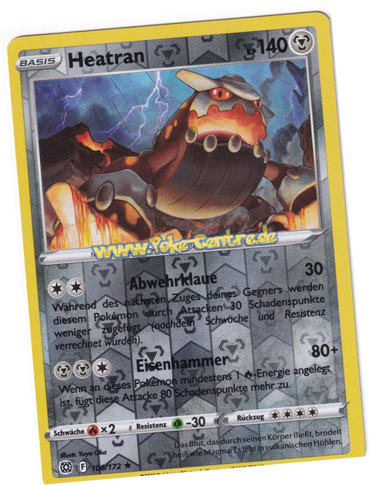 Heatran 100/172 Rare Reverse Holo