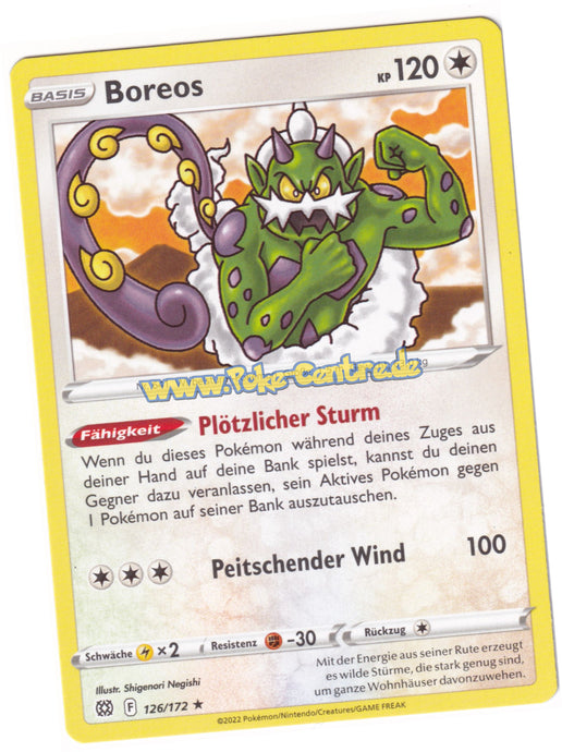 Boreos 126/172 Rare