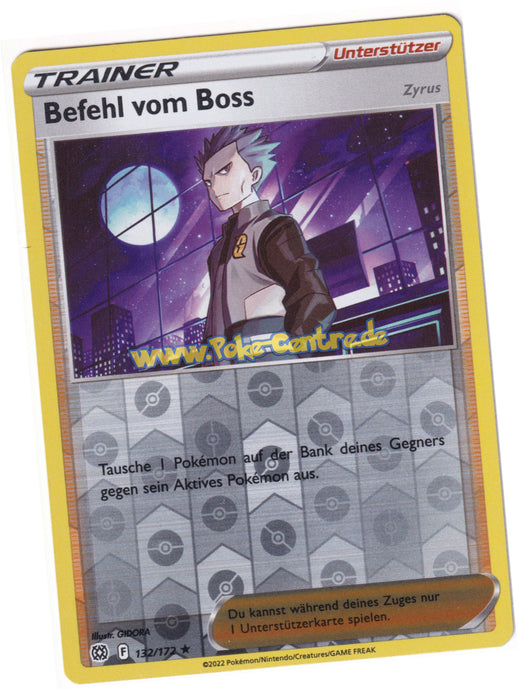 Befehl vom Boss 132/172 Rare Reverse Holo