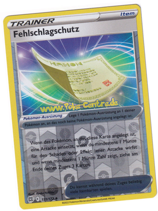 Fehlschlagschutz 131/172 Uncommon Reverse Holo