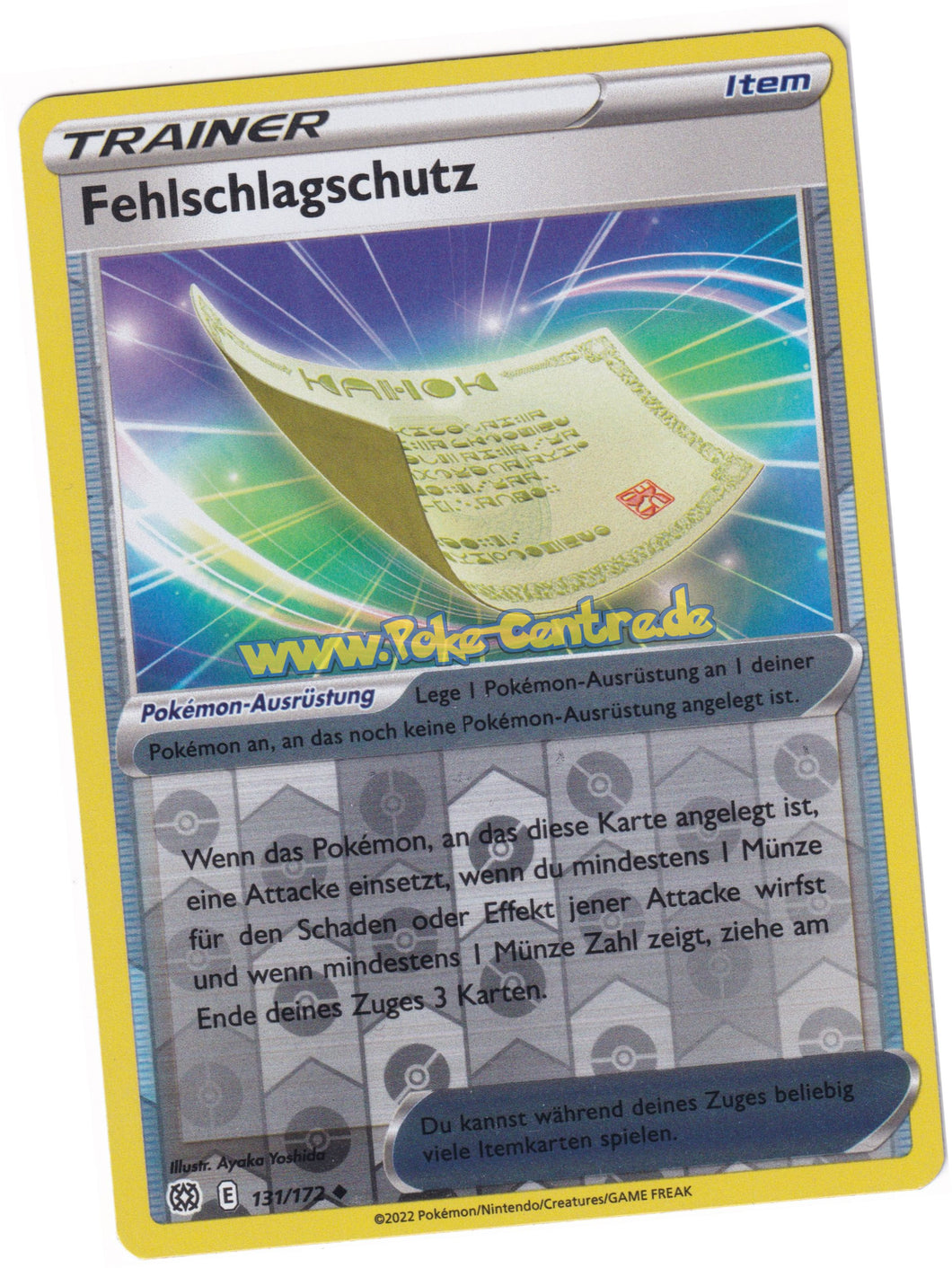 Fehlschlagschutz 131/172 Uncommon Reverse Holo