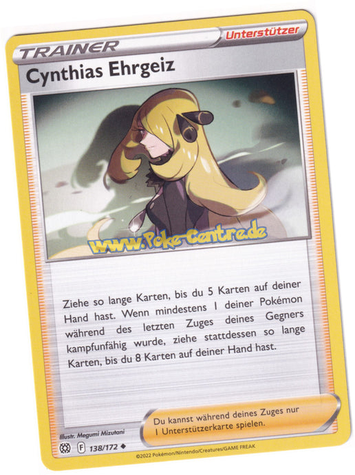 Cynthias Ehrgeiz 138/172 Uncommon