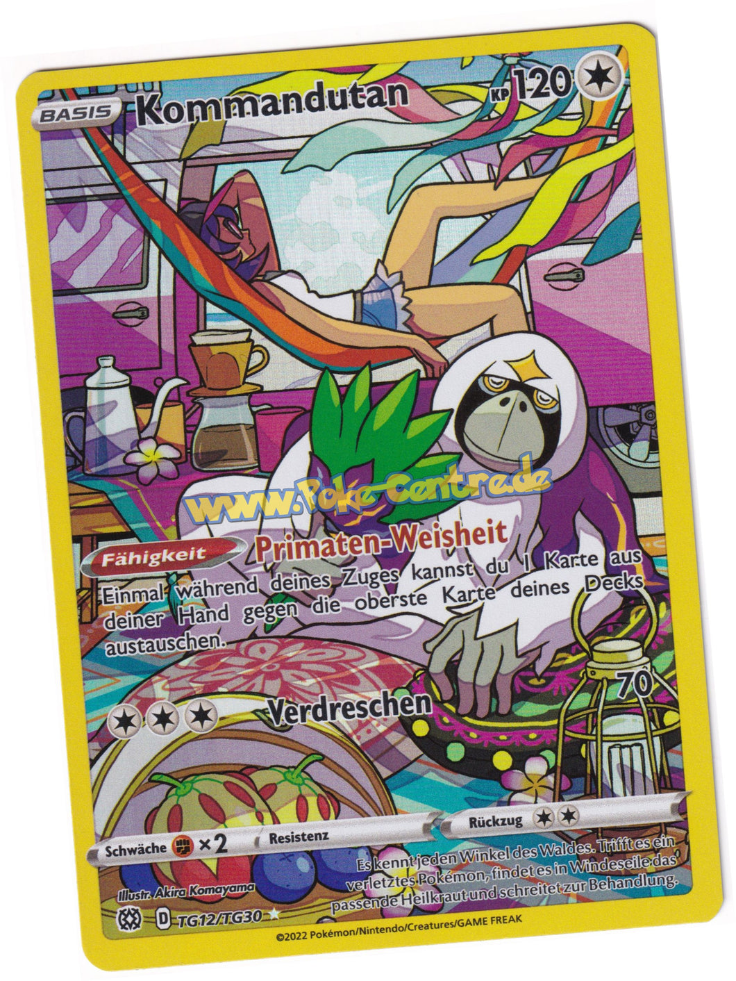 Kommandutan Trainer Rare TG12/T30 Fullart