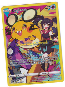 Dedenne Trainer Rare TG07/T30 Fullart