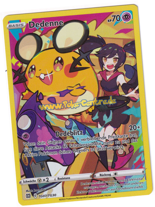 Dedenne Trainer Rare TG07/T30 Fullart