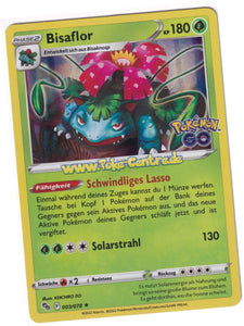 Bisaflor 003/078 Rare Holo - Pokemon GO Deutsch