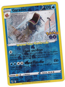 Garados 022/078 Rare Reverse Holo - Pokemon GO Deutsch